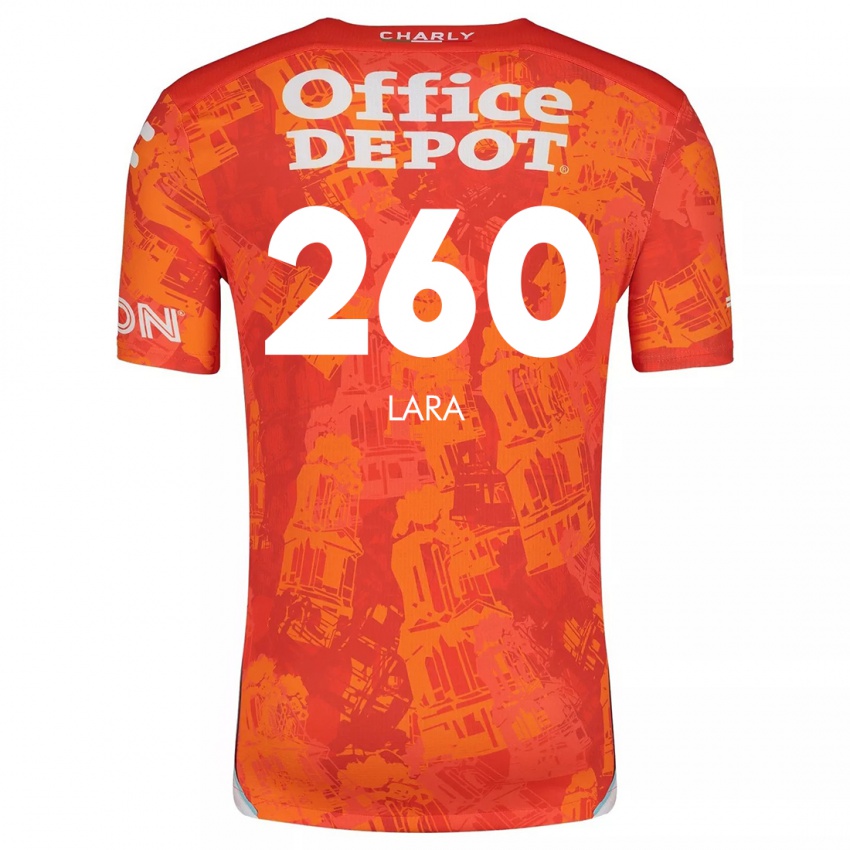 Dětské Jesús Lara #260 Oranžová Bílá Daleko Hráčské Dresy 2024/25 Dres