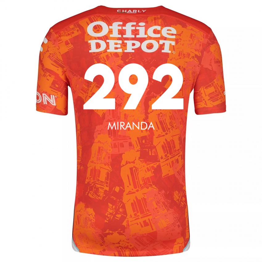 Dětské Herbey Miranda #292 Oranžová Bílá Daleko Hráčské Dresy 2024/25 Dres