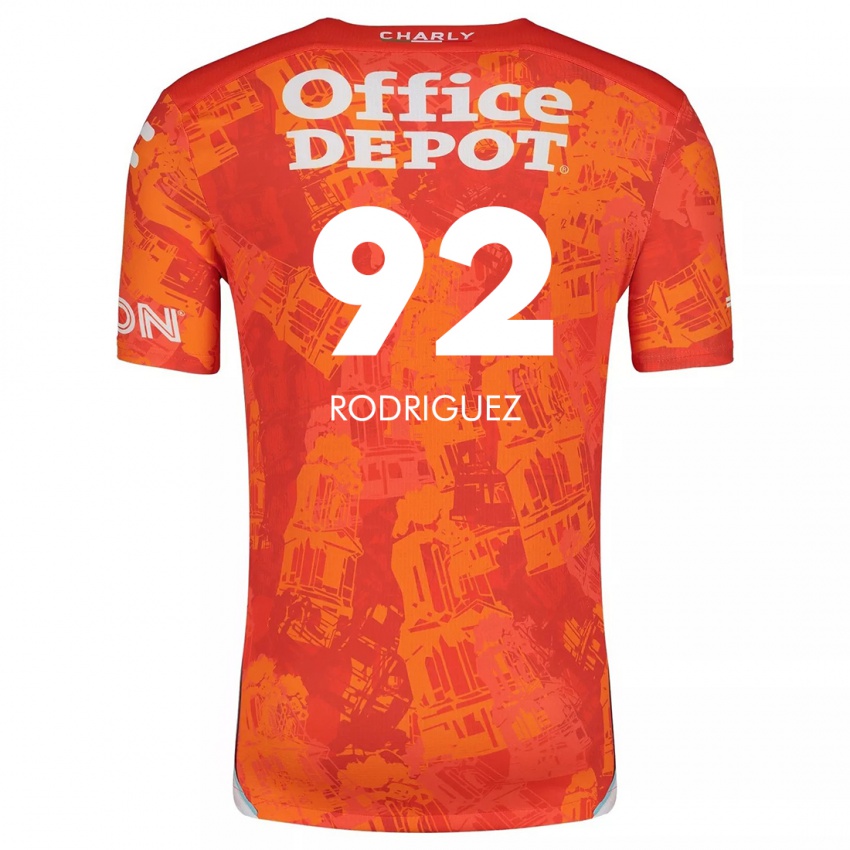 Dětské Sergio Rodríguez #92 Oranžová Bílá Daleko Hráčské Dresy 2024/25 Dres