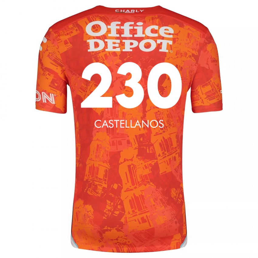 Dětské Edson Castellanos #230 Oranžová Bílá Daleko Hráčské Dresy 2024/25 Dres