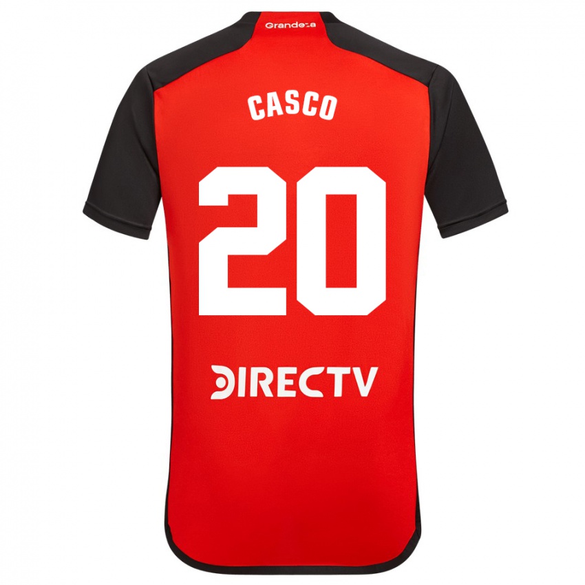 Dětské Milton Casco #20 Červená Černá Bílá Daleko Hráčské Dresy 2024/25 Dres