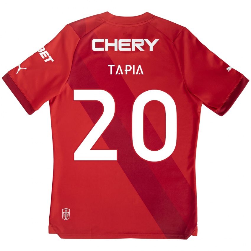 Dětské Gonzalo Tapia #20 Červená Bílá Daleko Hráčské Dresy 2024/25 Dres