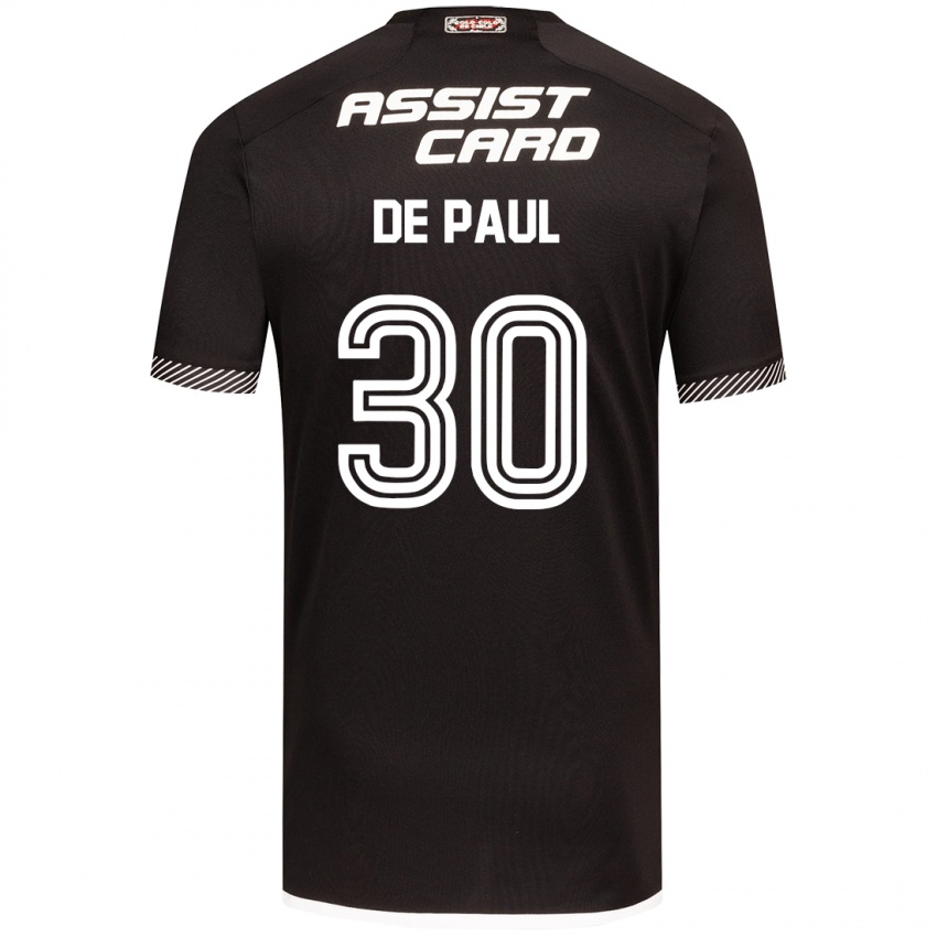 Dětské Fernando De Paul #30 Černá Bílá Daleko Hráčské Dresy 2024/25 Dres