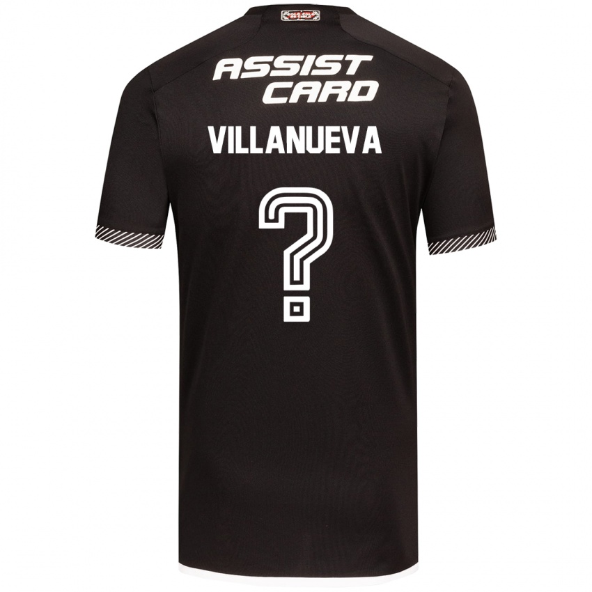 Dětské Eduardo Villanueva #0 Černá Bílá Daleko Hráčské Dresy 2024/25 Dres