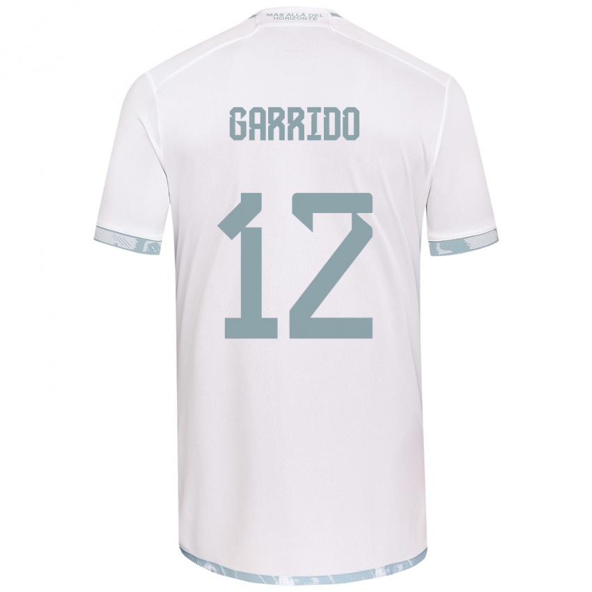 Dětské Pedro Garrido #12 Bílá Šedá Daleko Hráčské Dresy 2024/25 Dres