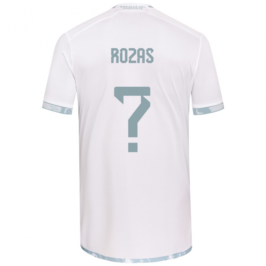 Dětské Sergio Rozas #0 Bílá Šedá Daleko Hráčské Dresy 2024/25 Dres