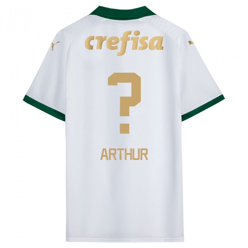 Dětské Luis Arthur #0 Bílá Zelená Daleko Hráčské Dresy 2024/25 Dres