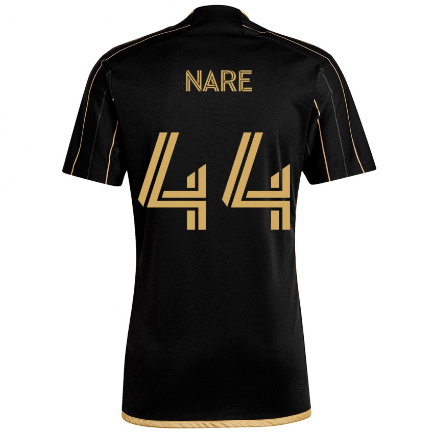 Pánské Thabo Nare #44 Černé Zlato Domů Hráčské Dresy 2024/25 Dres