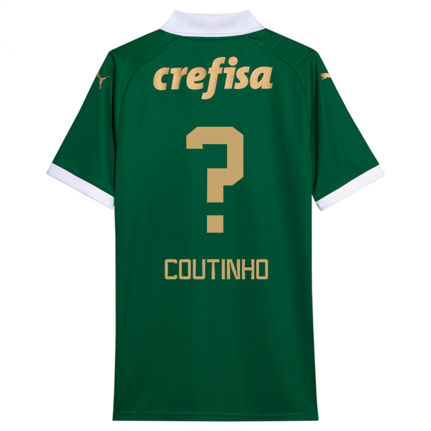 Pánské Rafael Coutinho #0 Zelená Bílá Domů Hráčské Dresy 2024/25 Dres