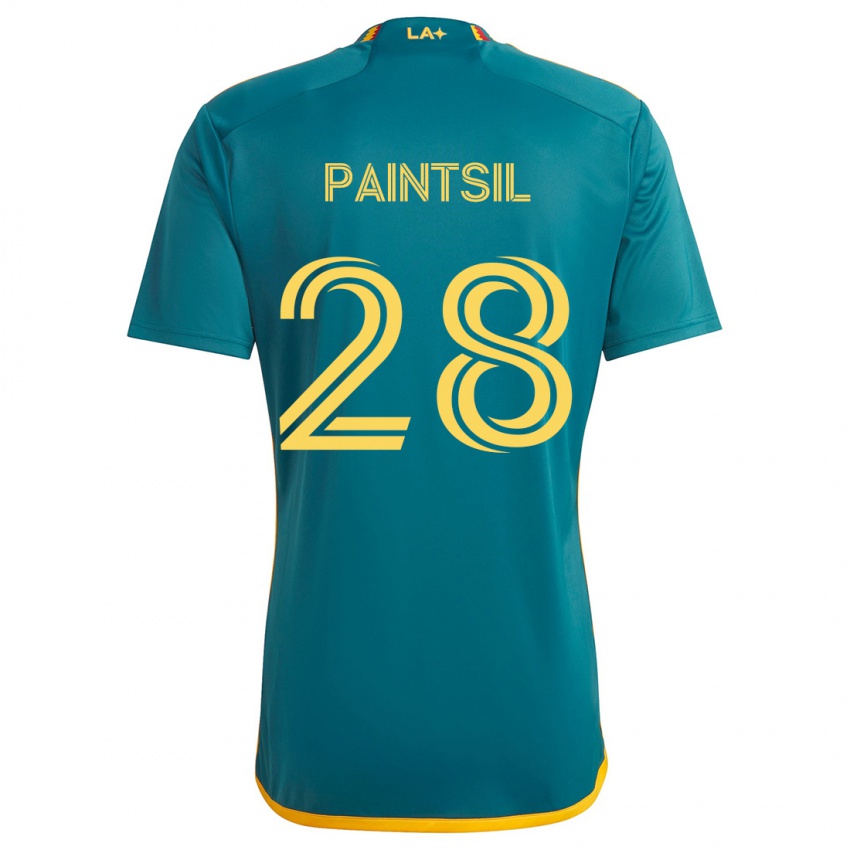 Pánské Joseph Paintsil #28 Zelená Žlutá Daleko Hráčské Dresy 2024/25 Dres