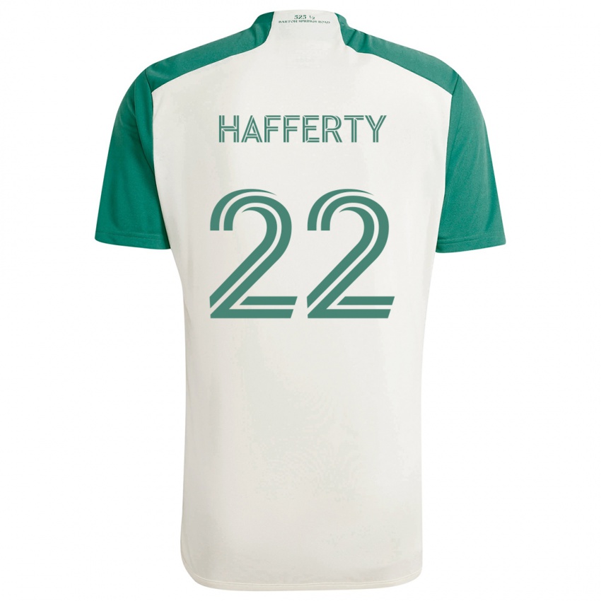 Pánské Joe Hafferty #22 Žluté Barvy Zelená Daleko Hráčské Dresy 2024/25 Dres