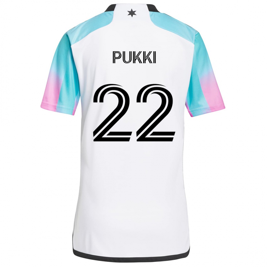 Pánské Teemu Pukki #22 Bílá Modrá Černá Daleko Hráčské Dresy 2024/25 Dres