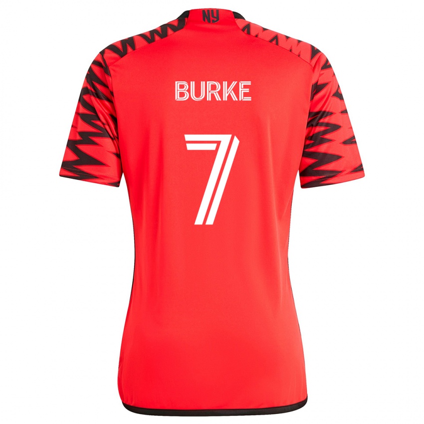 Pánské Cory Burke #7 Červená Černá Bílá Daleko Hráčské Dresy 2024/25 Dres