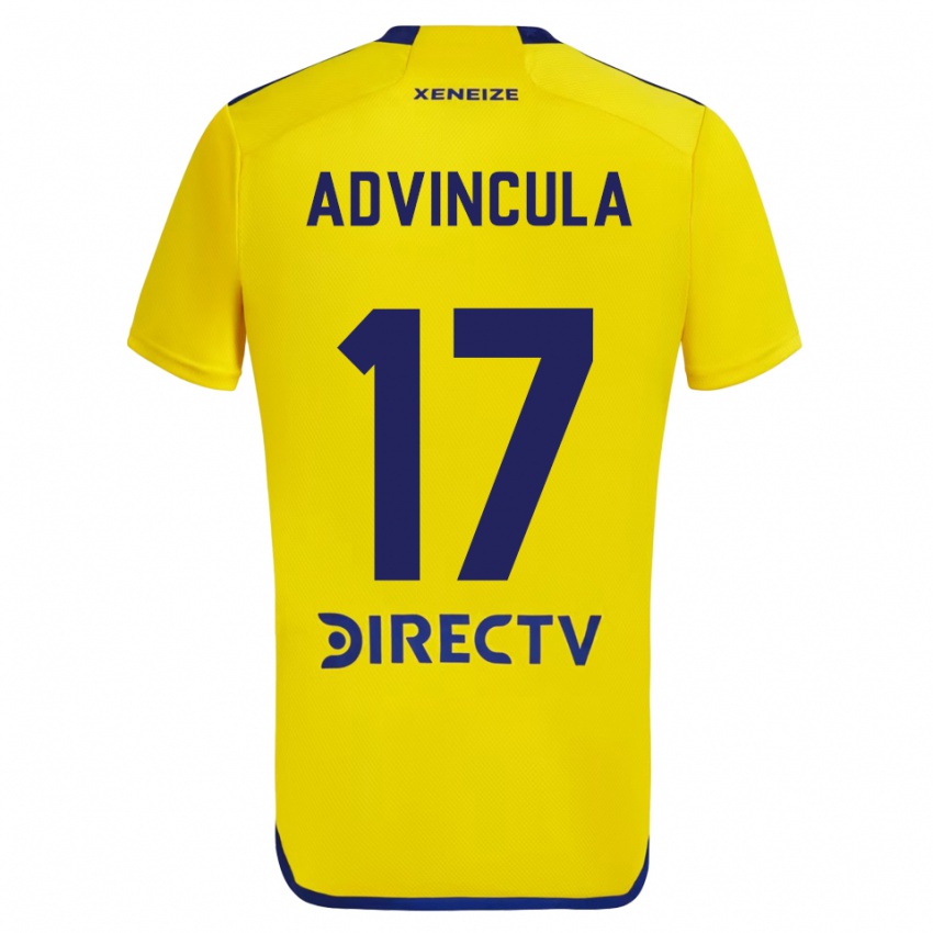 Pánské Luis Advincula #17 Žlutá Modrá Daleko Hráčské Dresy 2024/25 Dres