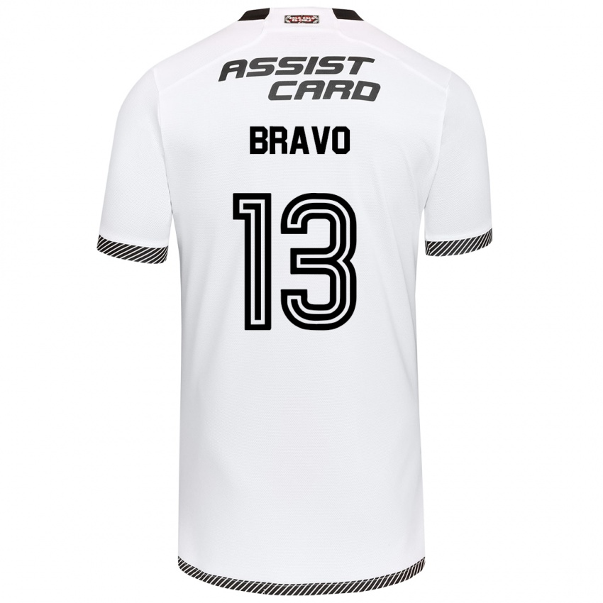 Dámské Santiago Bravo #13 Bílý Černý Domů Hráčské Dresy 2024/25 Dres