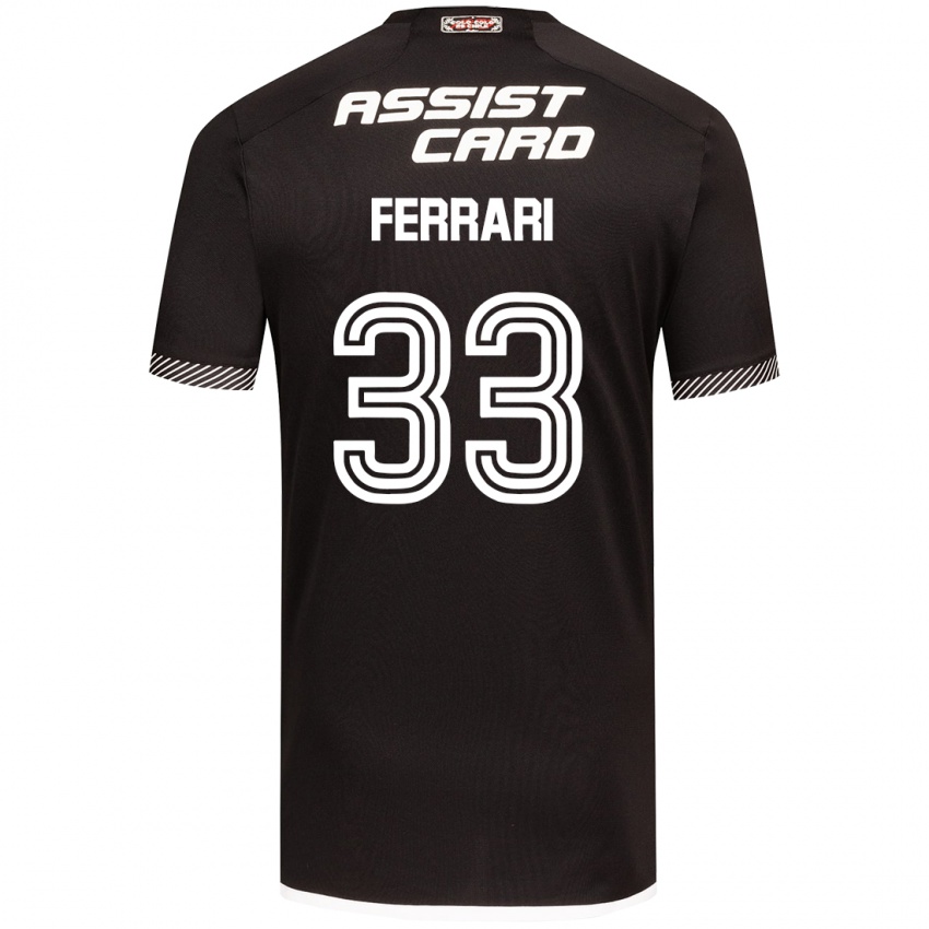 Dámské Matías Ferrari #33 Černá Bílá Daleko Hráčské Dresy 2024/25 Dres