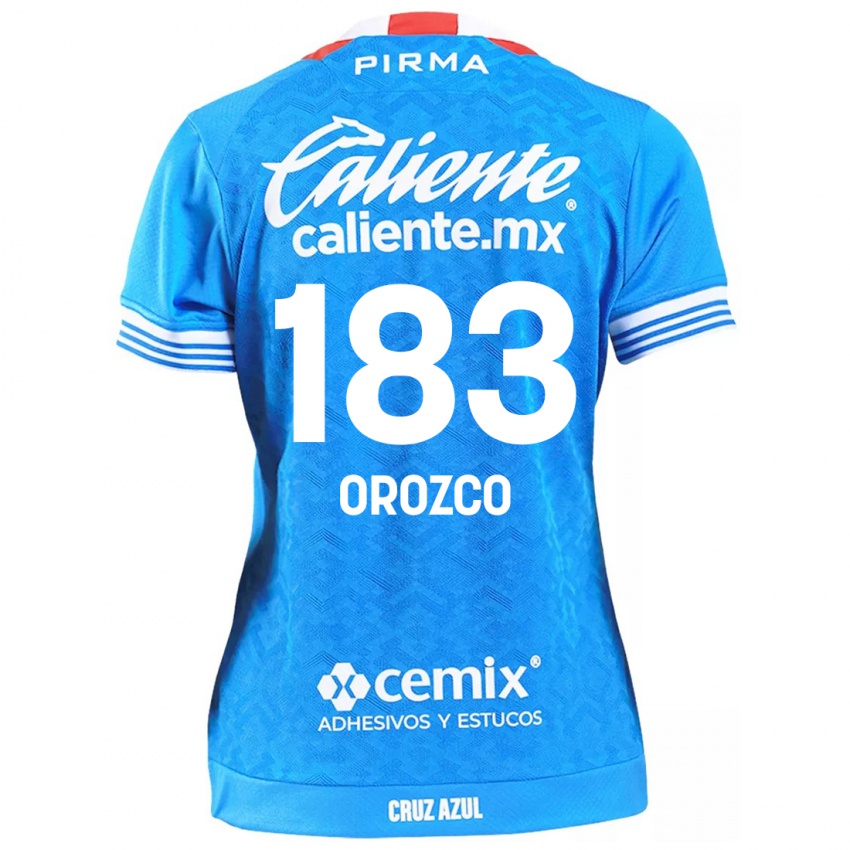 Dětské Fabrizzio Orozco #183 Modrá Obloha Domů Hráčské Dresy 2024/25 Dres