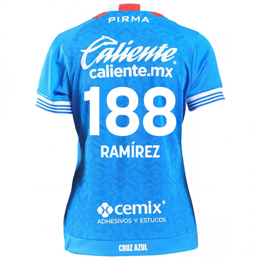 Dětské Diego Ramírez #188 Modrá Obloha Domů Hráčské Dresy 2024/25 Dres