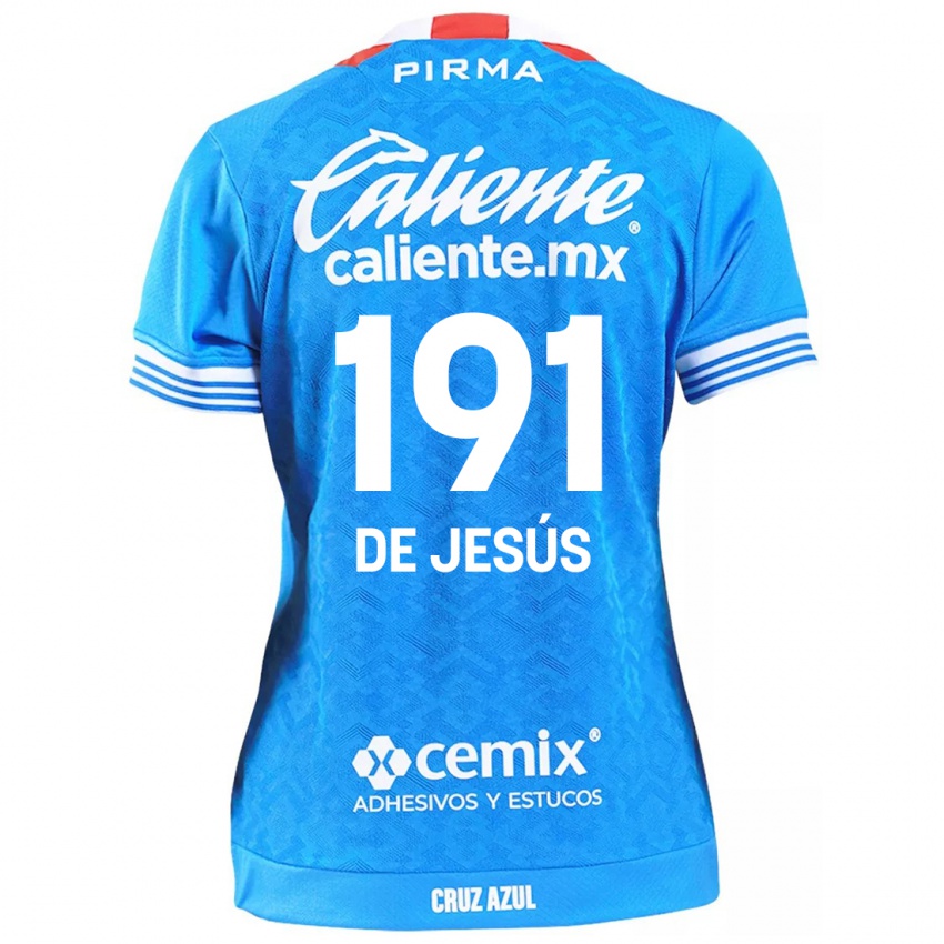 Dětské Luis De Jesús #191 Modrá Obloha Domů Hráčské Dresy 2024/25 Dres