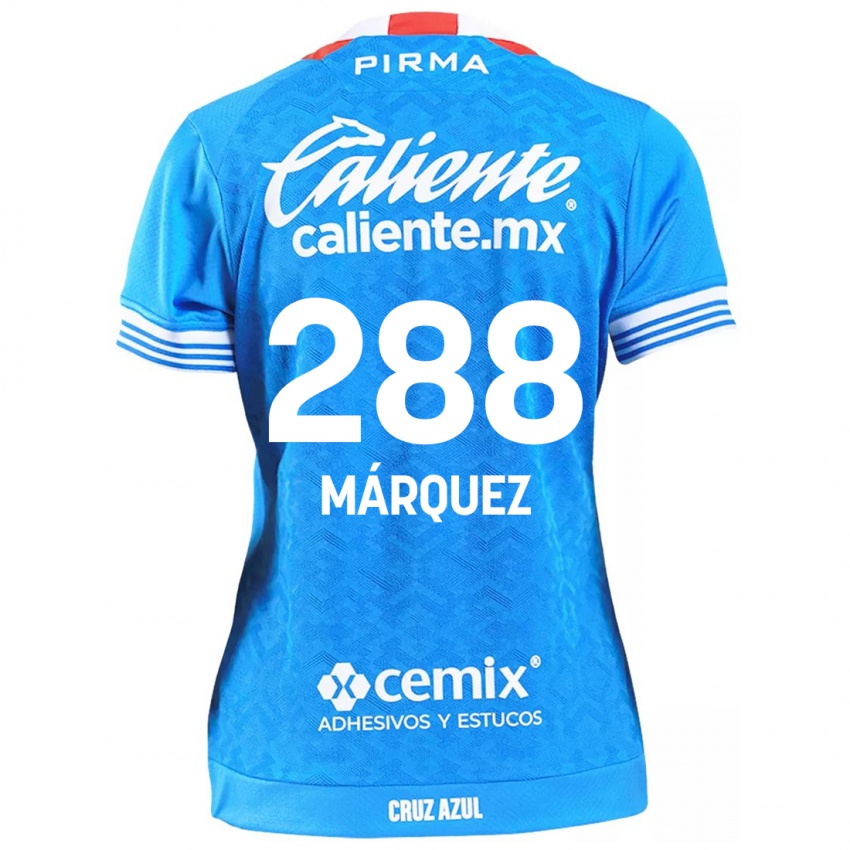 Dětské Víctor Márquez #288 Modrá Obloha Domů Hráčské Dresy 2024/25 Dres