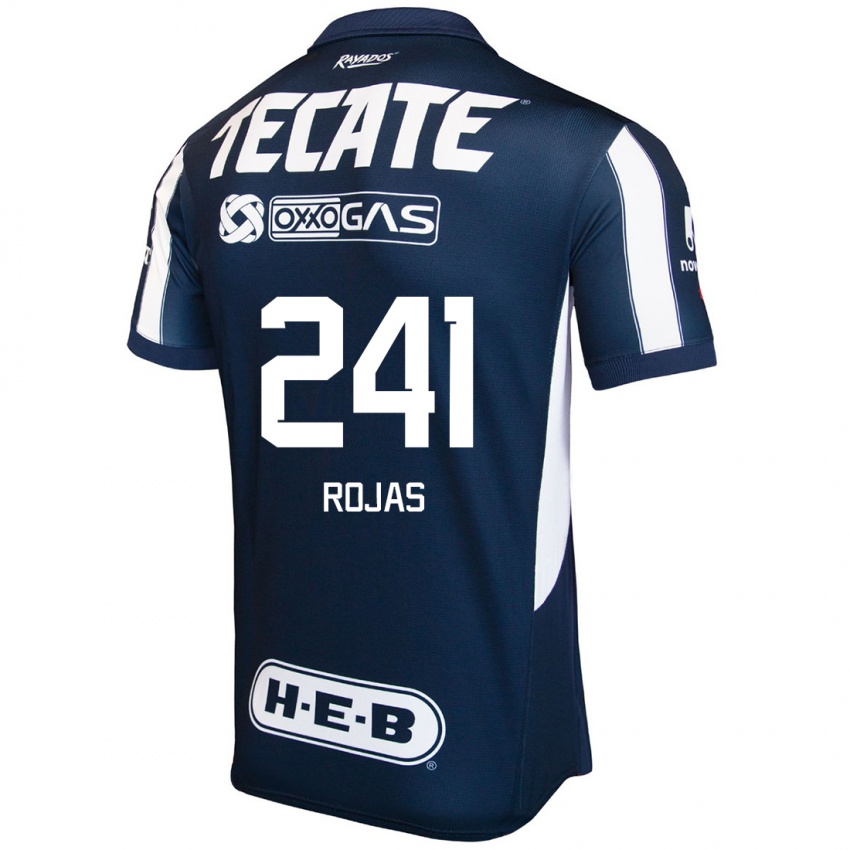 Dětské Luis Rojas #241 Modrá Červená Bílá Domů Hráčské Dresy 2024/25 Dres