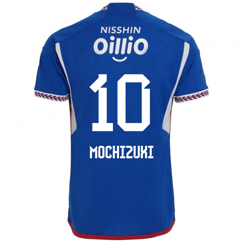 Dětské Kohei Mochizuki #10 Modrá Bílá Červená Domů Hráčské Dresy 2024/25 Dres