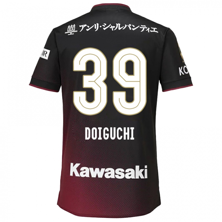 Dětské Ritsu Doiguchi #39 Černá Červená Domů Hráčské Dresy 2024/25 Dres