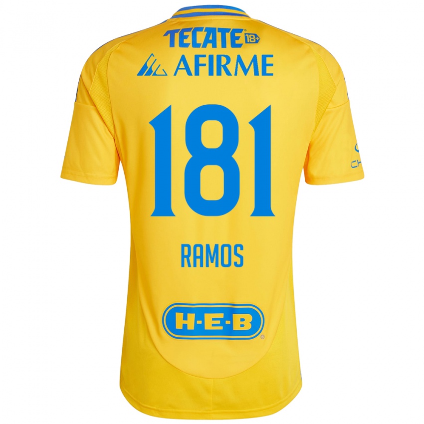 Dětské Anthony Ramos #181 Zlatožlutá Domů Hráčské Dresy 2024/25 Dres