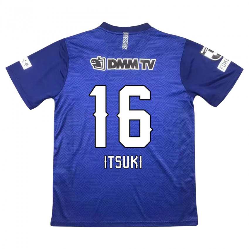 Dětské Itsuki Oda #16 Tmavě Modrá Domů Hráčské Dresy 2024/25 Dres