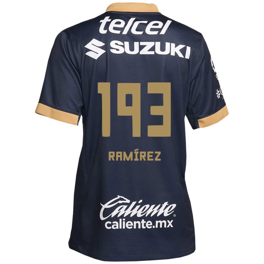 Dětské Héctor Ramírez #193 Obsidián Zlato Bílá Daleko Hráčské Dresy 2024/25 Dres