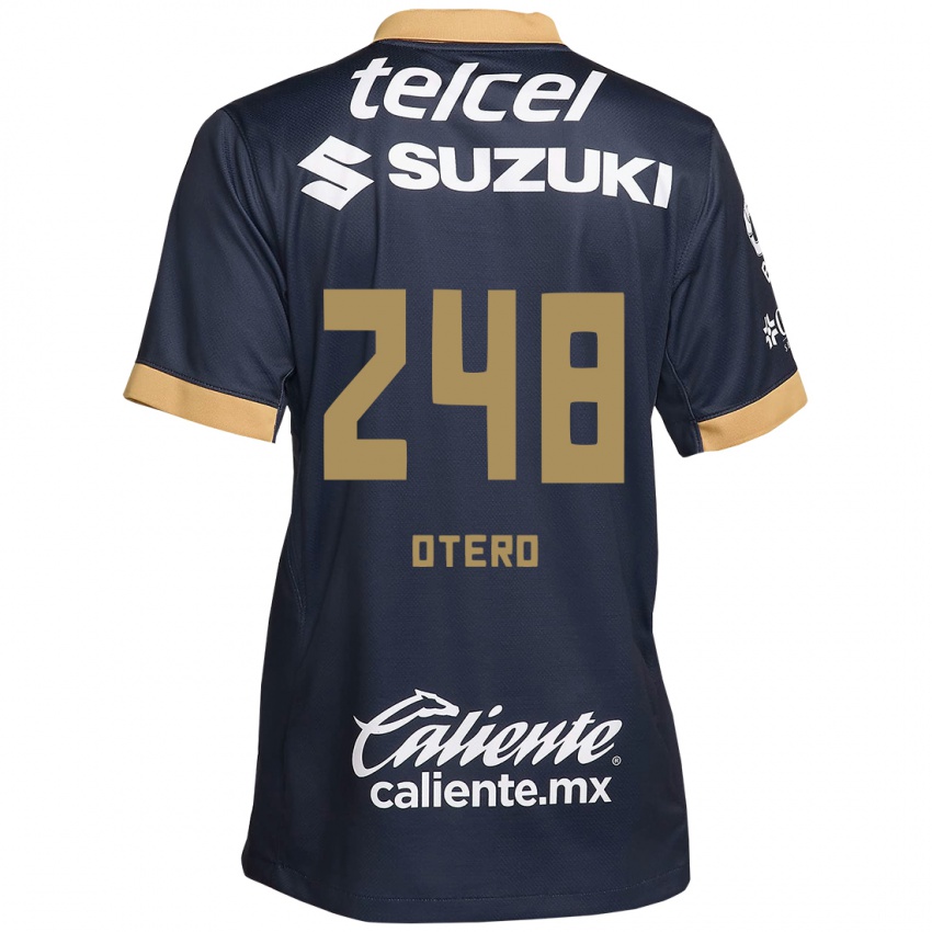 Dětské Jonathan Otero #248 Obsidián Zlato Bílá Daleko Hráčské Dresy 2024/25 Dres