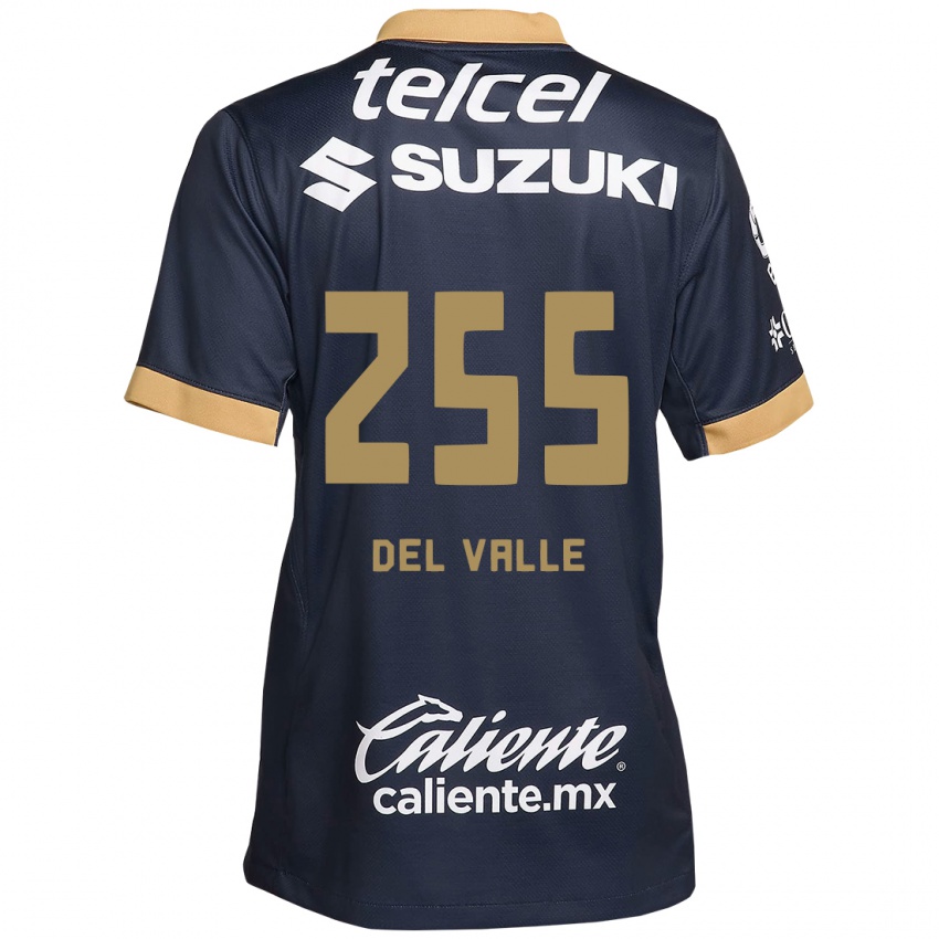 Dětské Yonathan Del Valle #255 Obsidián Zlato Bílá Daleko Hráčské Dresy 2024/25 Dres