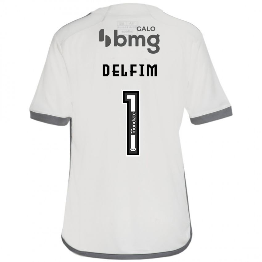 Dětské Gabriel Delfim #1 Off White Daleko Hráčské Dresy 2024/25 Dres