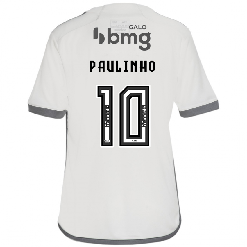 Dětské Paulinho #10 Off White Daleko Hráčské Dresy 2024/25 Dres