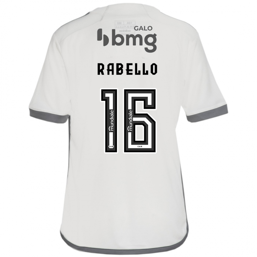 Dětské Igor Rabello #16 Off White Daleko Hráčské Dresy 2024/25 Dres