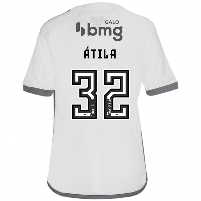 Dětské Gabriel Átila #32 Off White Daleko Hráčské Dresy 2024/25 Dres