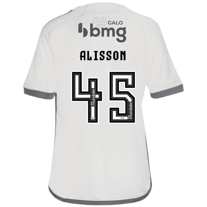 Dětské Alisson #45 Off White Daleko Hráčské Dresy 2024/25 Dres