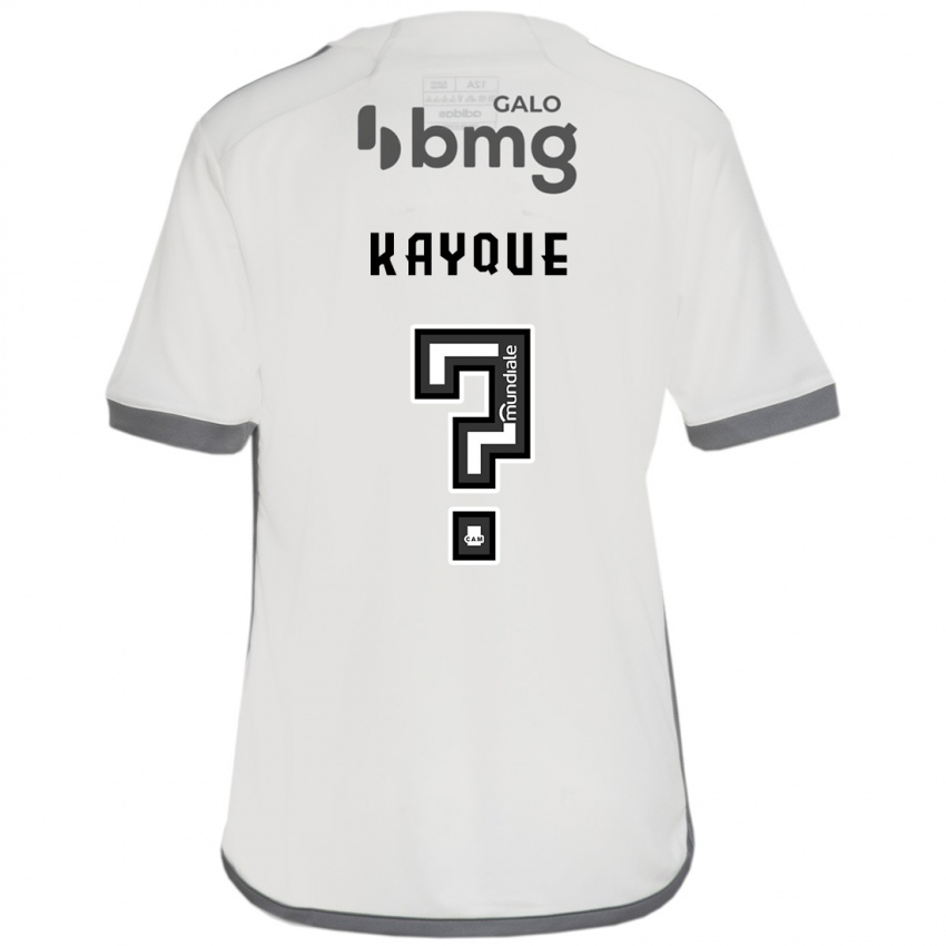 Dětské Kayque #0 Off White Daleko Hráčské Dresy 2024/25 Dres