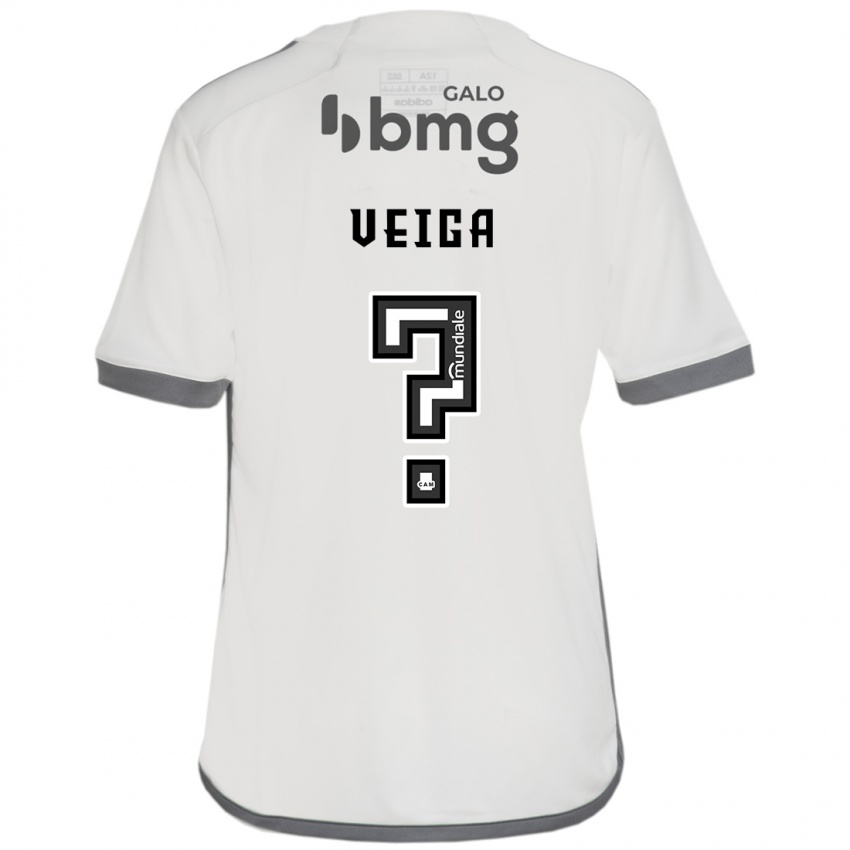 Dětské Gustavo Veiga #0 Off White Daleko Hráčské Dresy 2024/25 Dres