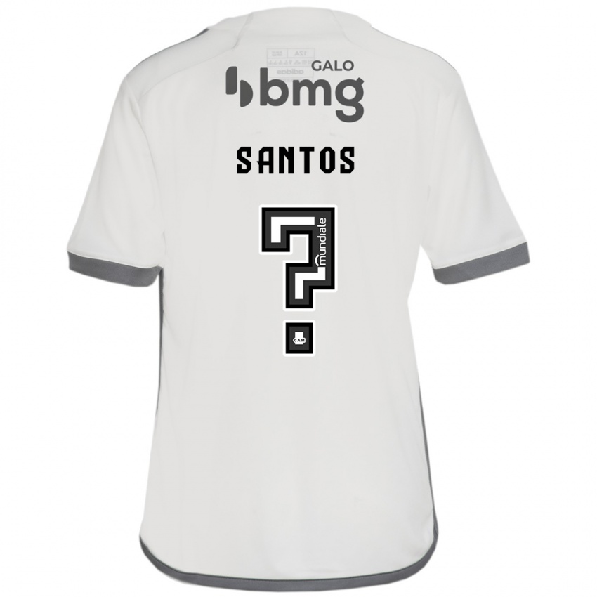 Dětské Leo Santos #0 Off White Daleko Hráčské Dresy 2024/25 Dres