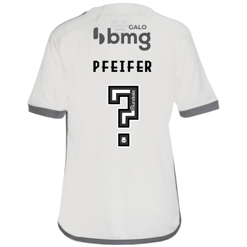 Dětské Gabriel Pfeifer #0 Off White Daleko Hráčské Dresy 2024/25 Dres