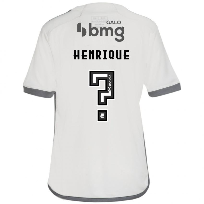 Dětské Bruno Henrique #0 Off White Daleko Hráčské Dresy 2024/25 Dres