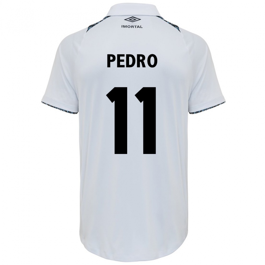 Dětské João Pedro #11 Bílá Modrá Daleko Hráčské Dresy 2024/25 Dres