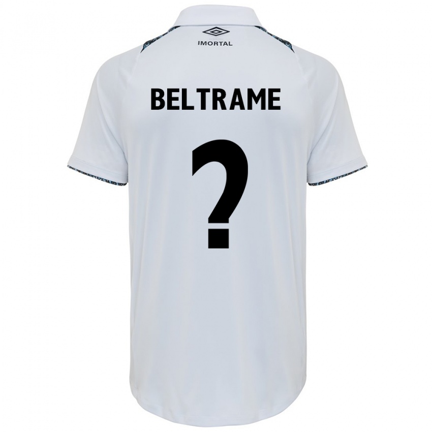 Dětské Thiago Beltrame #0 Bílá Modrá Daleko Hráčské Dresy 2024/25 Dres