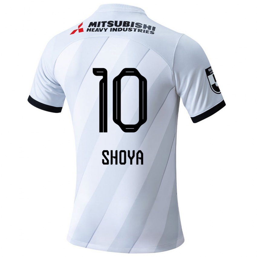 Dětské Shoya Nakajima #10 Bílá Šedá Daleko Hráčské Dresy 2024/25 Dres