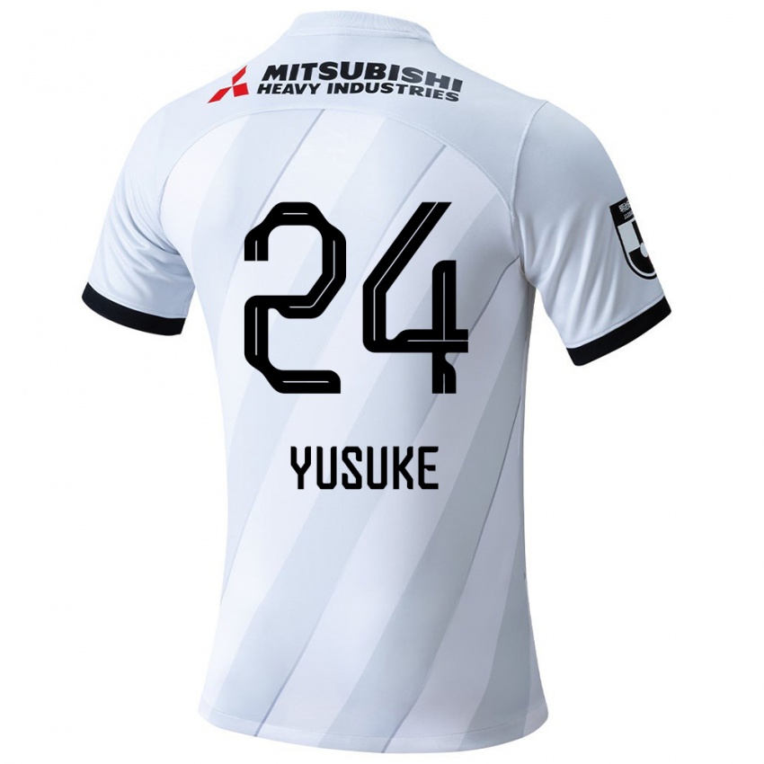 Dětské Yusuke Matsuo #24 Bílá Šedá Daleko Hráčské Dresy 2024/25 Dres