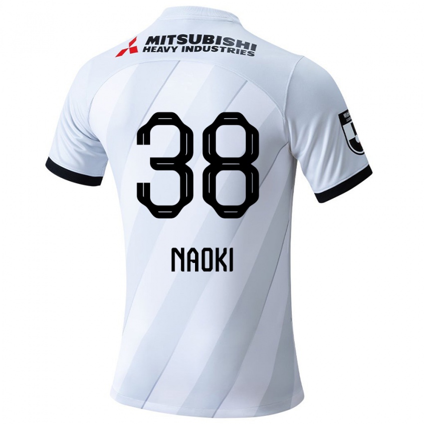 Dětské Naoki Maeda #38 Bílá Šedá Daleko Hráčské Dresy 2024/25 Dres