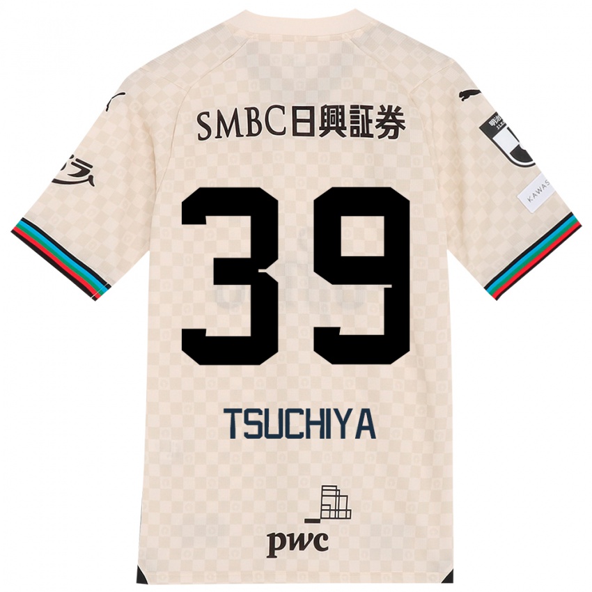 Dětské Kaito Tsuchiya #39 Bílá Šedá Daleko Hráčské Dresy 2024/25 Dres