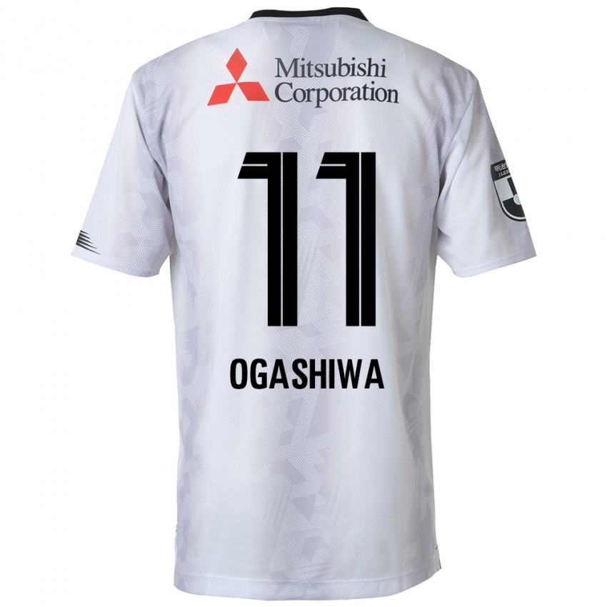 Dětské Tsuyoshi Ogashiwa #11 Bílý Černý Daleko Hráčské Dresy 2024/25 Dres