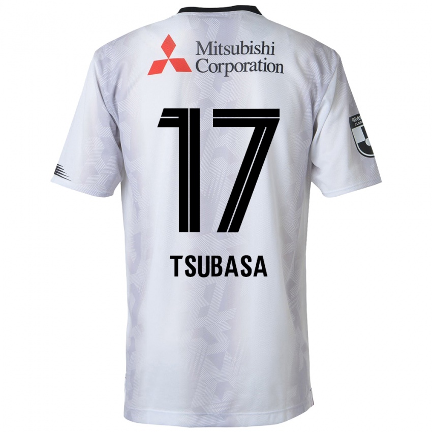 Dětské Tsubasa Terayama #17 Bílý Černý Daleko Hráčské Dresy 2024/25 Dres